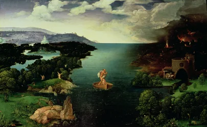 Charon überquert den Fluss Styx, 1515-24